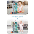 DIY Multi-Level Car Parking Garage Toy Set for Kids – Educational Racing Track