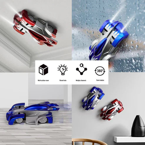 Wall Climbing RC Car – Dual Mode Gravity Defying Remote Control Stunt Car