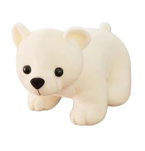 White Polar Bear Stuffed Plush – Ultra-Soft Arctic Animal Toy for Kids